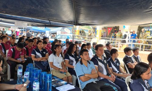 🎓 Universidad Panamericana, Centro Regional San Vicente, sigue presente llevando oportunidades a la juventud salvadoreña 🙌Estuvimos participando en la Feria de Universidades y Oportunidades en el distrito de San Pedro Nonualco.