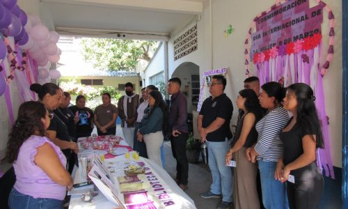 Feria en Conmemoración del Día Internacional de la Mujer.